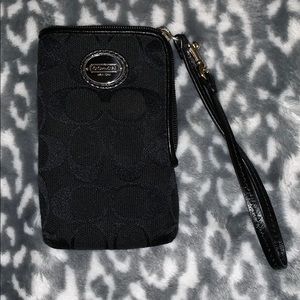 Coach Legacy Signature Universal Case Wristlet